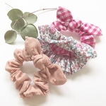 再販【LIBERTY   リバティ  シュシュ ♡ キッズ ベビー 3個セット 