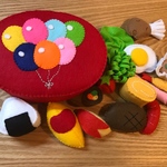 フェルト ハンドメイド ままごと お弁当セット