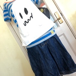 【Summer sale】オバケボーダーＴシャツ★