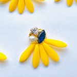 ひまわりドレス［navy］