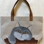トートバッグ（猫）
