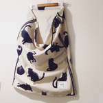 【50%OFF】Black Cat Bandana Zip Skirt