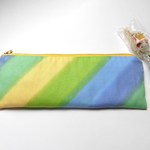 手ぬい　ポップ・キャンディのペンケース☆レインボー