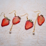 【Strawberry＊fruits pierce/earring】オプション可