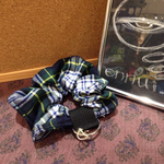 D-Ring Plaid Shush - blue -