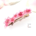 【特集掲載】サクラサク＊春めく桜とパールのバレッタ