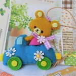 【ネームタグ】　くまさんくるま
