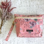 ✨SALE✨♡リバティ イルマ（ピンク）のコンパクトおむつポーチ♡