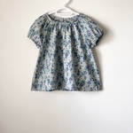 【90】リバティDaisy Chain＊ギャザーブラウス