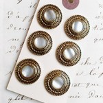 ■英国■6個入■20mm■ビンテージボタン (未使用)　 [613-1] 限定！