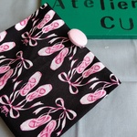 持ち歩きティッシュカバー(バレエシューズ)