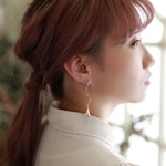 華奢なお花のピアス/イヤリング