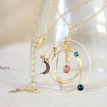 受注生産** 太陽系のような　[Necklace]