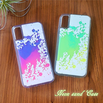 「ink splash」ネオンサンドケース（iPhoneのみ対応）#sc-0077-ns【受注生産・通常5～6営業日発送】