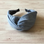 クロスターバン型カチューシャ（ダンガリー・ブルー）