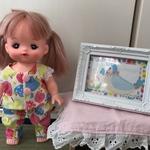 《再販》 メルちゃん パジャマ  リンゴ柄 白