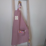 高学年からのジュニアエプロン（ピンクキャンディ）