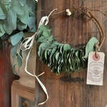 Thankyou♡wreath・ポポラス♡のハーフリース＊ドライフラワーリース