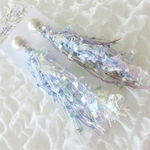 【送料無料】 LONGタッセル＊blue