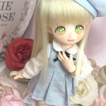 アイペイントヘッド♡オビツ11-01白肌【No.49】