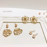 2wayボタニカルリーフピアス＊