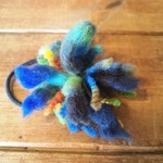 【sale】虹雲*rainbowボンボンヘアゴム