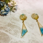 サマーブルーピアス イヤリング  ★送料無料★No68