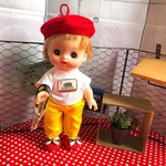 👗メルちゃん ネネちゃん ソランちゃん レミンちゃん あおくん の服 カラーパンツ×カルフォルニアT