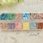 【12色セット】シェル  パウダー  グリッター♡ #31501