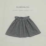 再販❁ギンガムチェックのフリルスカート