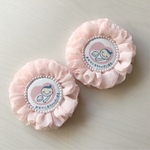 pink シフォンロゼット★マタニティ♪