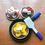 【再販】 ホットケーキ♪  フェルトままごと