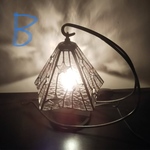 ご依頼品：【B】星☆ステンドグラスランプ