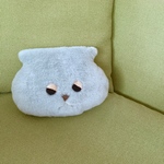 〈KEDAMONO 〉 けだものミニクッション いけめんねこ