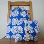 旅行用ランドリー＆ランジェリーバッグ（hortensia）