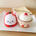 苺ケーキ＊スイーツうさぎ＊マトリョーシカ針山＊フルーツ