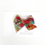 BONTON 起用 リバティリボン pinwheel   bow ヘアリボンクリップピン シエラ  Mサイズ