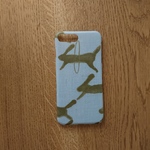 *受注製作*ミナペルホネン*runrunrun*ライトブルー*mina perhonen*iPhoneケース*iPhoneカバー*スマホケース*スマホカバー