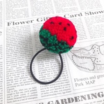 すいかのポンポンヘアゴム（中玉）