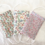  LIBERTY×ワッフルのキッズマスクセット①