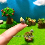【超ミニチュアあみぐるみ】オカメインコちゃん