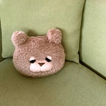 〈KEDAMONO 〉 けだものミニクッション ぼさくま兄