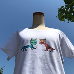 【巨匠動物園】シーサーTシャツ・阿吽