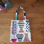 pot & dot ミニトートバッグ （kinari-orange）