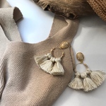 fringe tassel　ピアス／イヤリング（S/S）