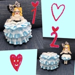 【値下げ】【送料込み】２way 不思議の国のアリスcolor ルルベちゃん