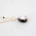 14KGF blackshell necklace[nc1190]
