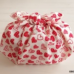 あずま袋 • お弁当袋　　　 * Lovely heart
