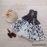 ＊ブライスアウトフィット＊３点セット＊ワンピース・サンダル・バッグ＊ blythe outfit＊ブライス ＊2