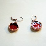 硝子のピアス♢＊メラメラred